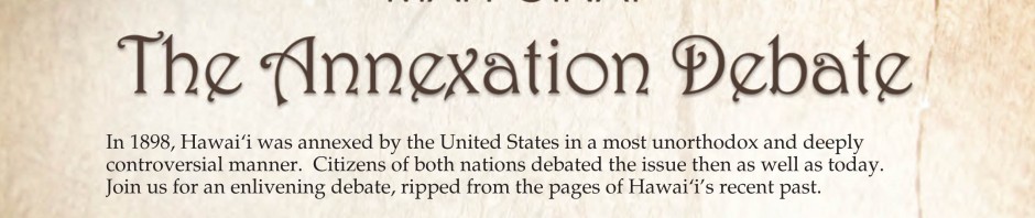 Mai Poina Annexation Flyer